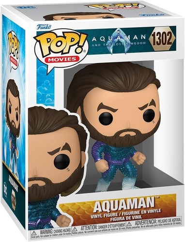 Funko Pop! Aquaman and the lost kingdom #1302 With Protector IN STOCK - Picture 1 of 2