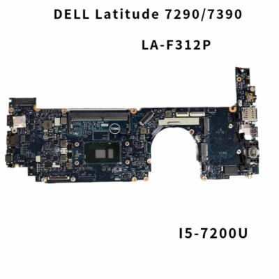 9DP3R For DELL Latitude 7290/7390 Motherboard I5-7200U LA-F312