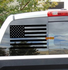 AMERICAN FLAG DECAL STICKER usa flag large vehicle graphic patriot veteran pride