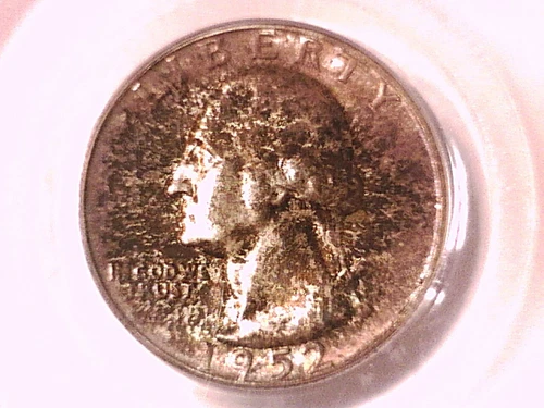 1952 P Washington Quarter PCGS MS 64 20108291 Dark and Toned
