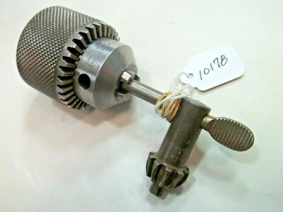 Jacobs Drill Chuck, Nice No. 2 Drill Chuck (0 - 5/16'' Cap.), Knurled Barrel, USA