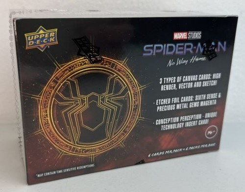 2023 Upper Deck Spider-Man No Way Home Factory Sealed Blaster Box - Bild 2 von 10