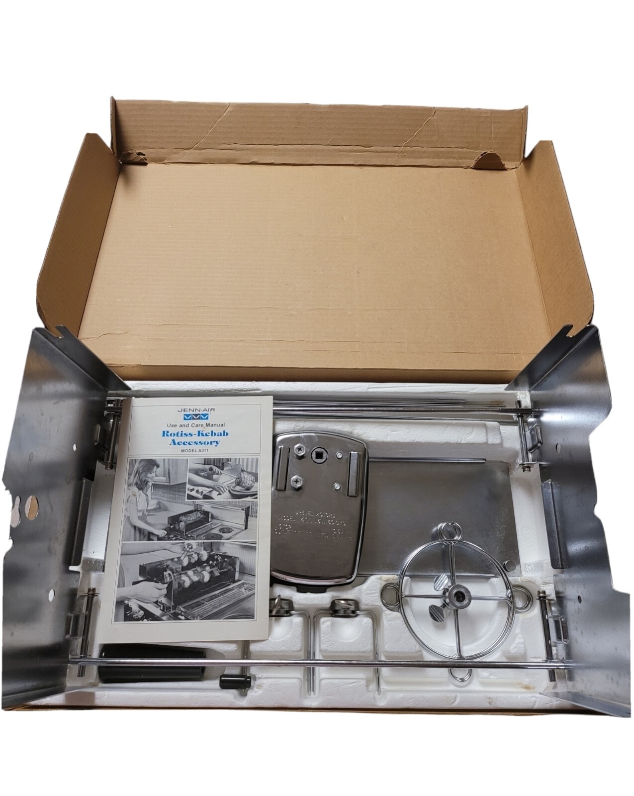 JENNAIR RotissKebab Rotisserie Accessory BBQ Grill 115V Motor Kit