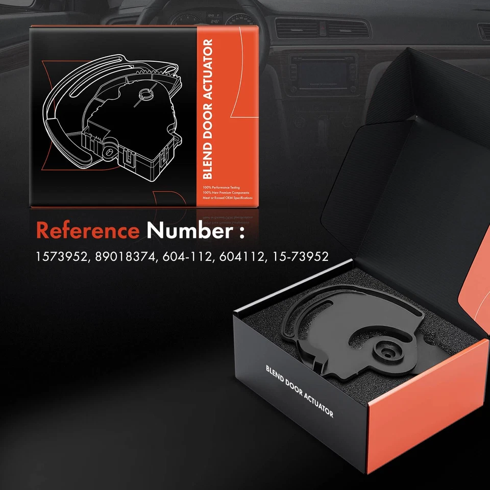 Actuador de puerta modo calefacción para Chevrolet Silverado 1500 GMC Sierra 1500 Cadillac Foto 2 de 4