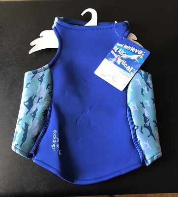 Dock Dogs Wetsuit Fab 4 Pets Sky Pilot Series  Dog Sz M Medium 25 - 50 LBS