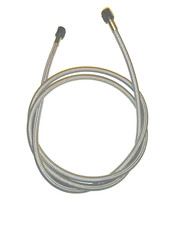 4an Nitrous Oxide Line 10 Ft Stainless Steel Braided Black Ends