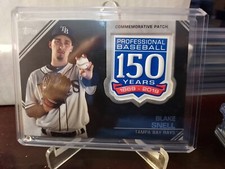 2019 Topps Update 150th Anniversary Manufactured Blake Snell #AMP-BS Patch