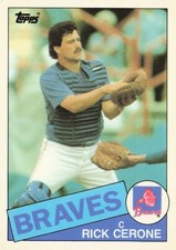 Rick Cerone Topps Tiffany Traded 1985 Baseball Card #20T