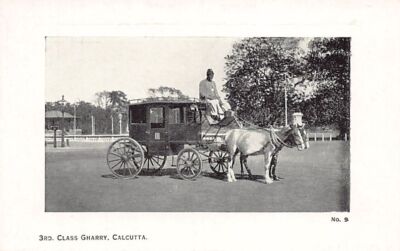 India - KOLKATA Calcutta - 3rd Class Gharry