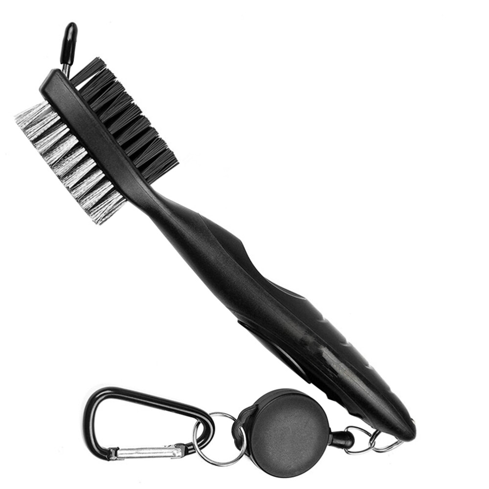 Double-Sided Club Groove Cleaner Brush for Golf Accessories Double-Sided Club Groove Cleaner Brush for Golf Accessories