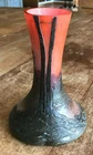art glassware N27 lamp base glass paste legras art nouveau