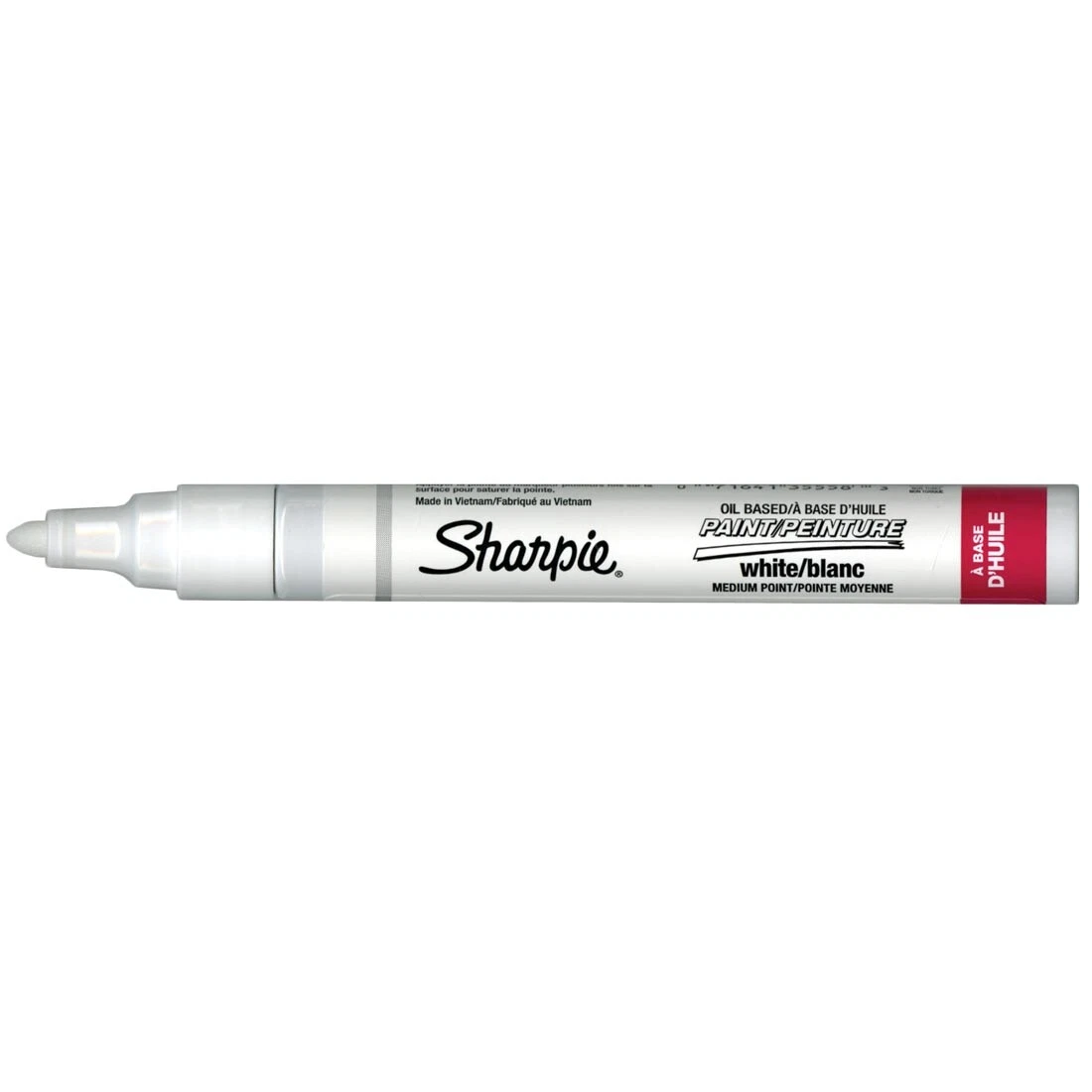 Маркер white. Oil based pen. paint marker white.