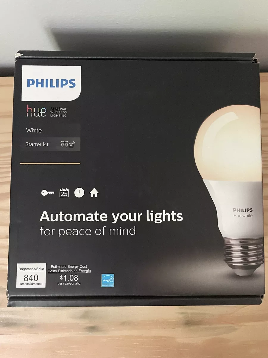 Philips hue 2024 a19 starter kit