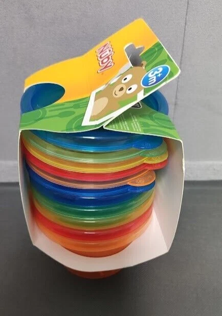 Nûby 6 Schälchen mit Deckel Breischalen 120 ml + 3 Monaten Snack 6er-Pack - Bild 4 von 4