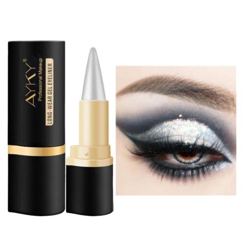 Ayky Long Wear Gel Eyeliner,Natural EyelinerCream Rationalu Eye Stick Waterproof - Picture 12 of 15