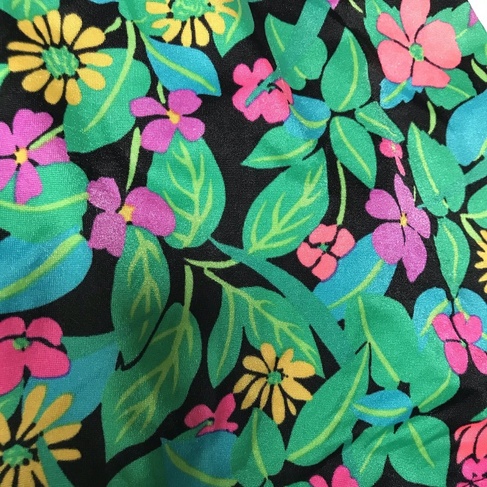 Traje de baño vintage Gabar para mujer 12 florales de una pieza traje de baño playa tropical EE. UU. Foto 4 de 4