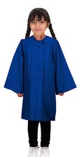 Child Matte Royal Blue Graduation Gown/Choir Robe -Preschool Kindergarten Gown