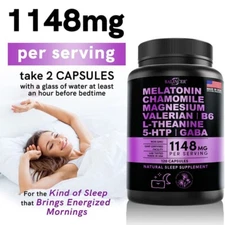 Natural Sleep Aid Fast Dissolve Capsules - Boosts the immune system