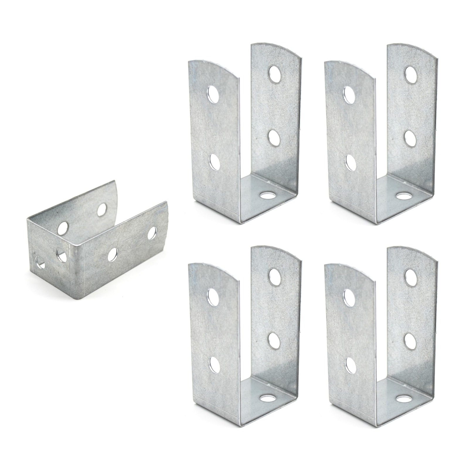 DOJA Barcelona | Supporto a U per Pali | 4 Pz | Supporto per Palo a U | (Y9E)