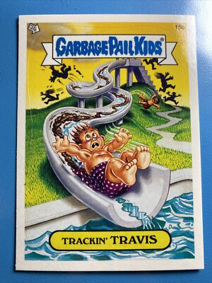 Trackin' Travis GPK 2004 Garbage Pail Kids Sticker Card | eBay