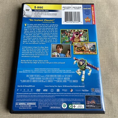 Disney Pixar: Toy Story 3 (DVD 2010) Tom Hanks Woody Tim Allen