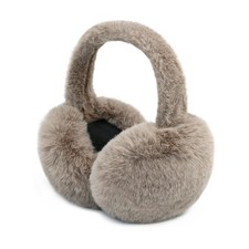PIGBENGO Foldable Ear Muffs for Women Cold Weather Fluffy Earmuffs Winter War...