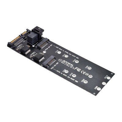 Kit SFF-8643 para U2 NGFF M-Key para HD Mini SAS NVME PCIe SSD SATA adaptador...