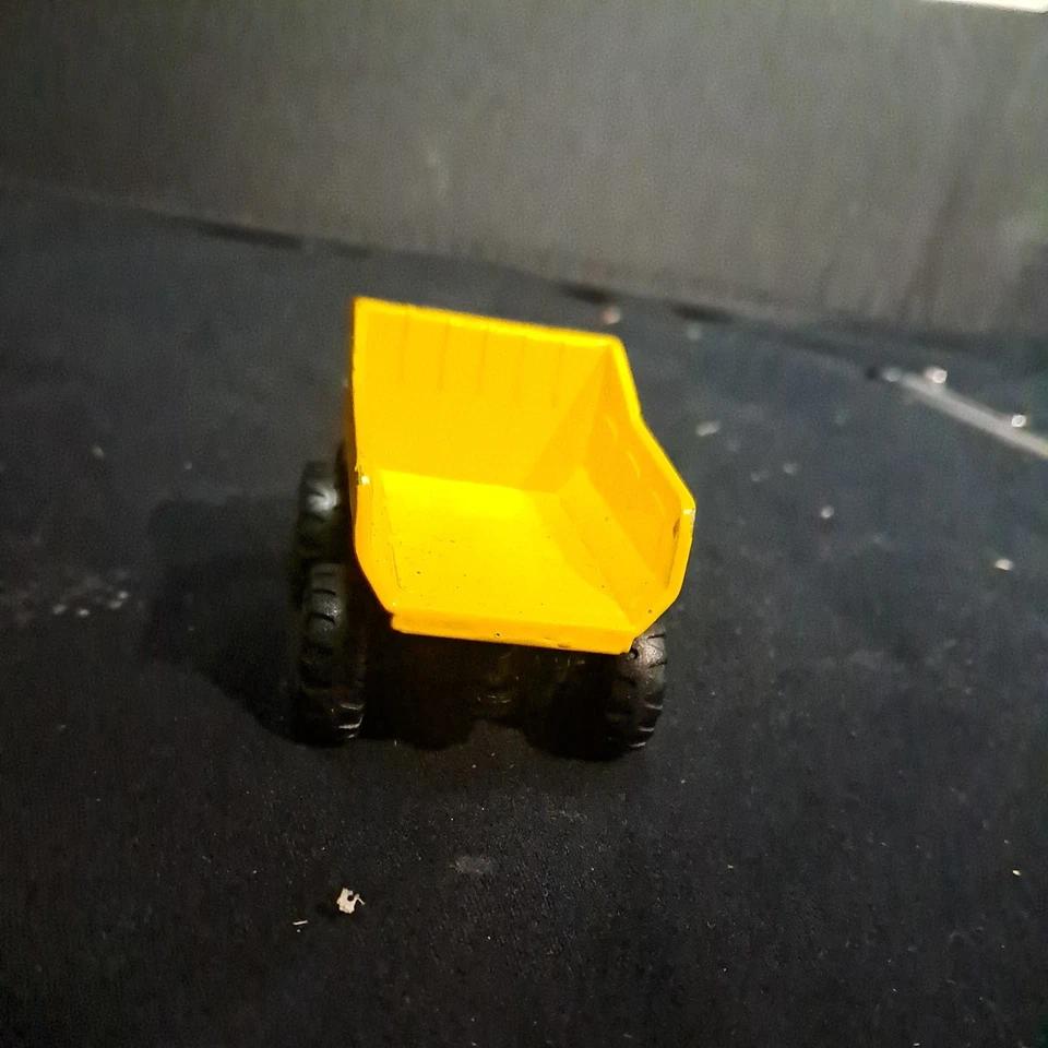 Tonka Maisto Mighty 自卸车 3 英寸压铸金属结构 1998 年二手状况完好罕见玩具 — 第 3/4 张图片