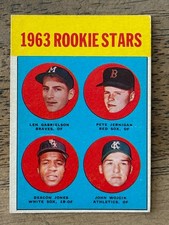 1963 Topps Baseball Rookie Stars Jones Gabrielson Jernigan Wojcik #253 EX NICE!