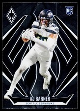 2024 Panini Phoenix AJ Barner #154 RC Rookie Seattle Seahawks