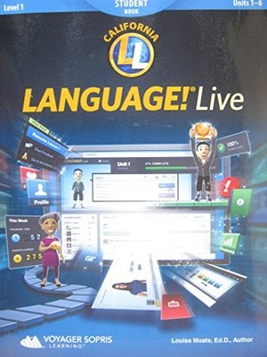 California LL Language! Live Level 1 S..., Louisa Moats