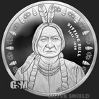 2026 Silver Shield SITTING BULL - 1oz .999 Silver Proof - Pre Sale