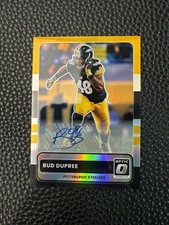 2025 DONRUSS OPTIC BUD DUPREE SSP 2015 RETRO AUTOGRAPH STEELERS