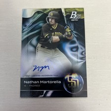 2023 Bowman Platinum Top Prospects Nathan Martorella #TOP-8 Autographs (AU, RC)