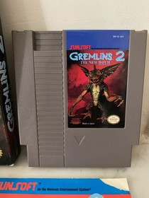 Gremlins 2: The New Batch USA (Nintendo NES, 1990) Complete In Box Tested CIB
