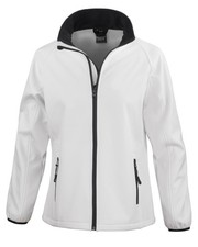 Result Core Women's Printable Softshell Jacket R231F - Ladies Winter Fleece Coat