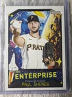 2026 Topps Heritage Paul Skenes The Enterprise Insert Card #TE-PS