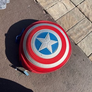 Marvel Captain America Shield Small Circular Children's Backpack