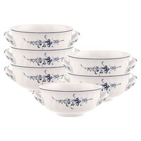 Villeroy & Boch Vieux Luxembourg Suppentasse 260 Ml 6Er Set Mit Blumendekor