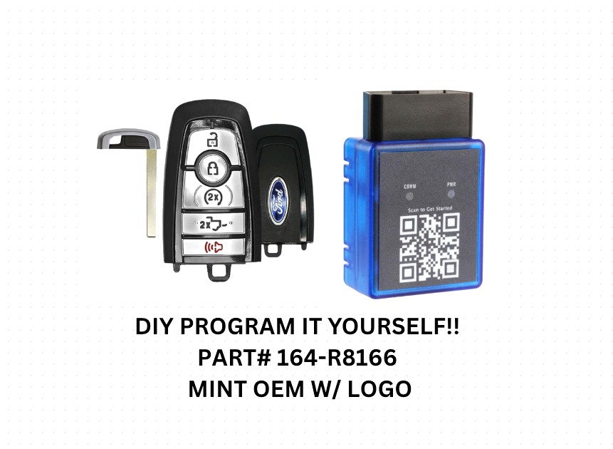 DIY OEM KIT FOR 2017-2020 F150, F250 F350 SMART KEY 164-R8166 PROGRAM YOURSELF!