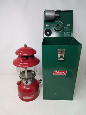 #ad Vintage Coleman 200 Red Single Mantle Lantern Made in Canada T 66 Generator C $200.00