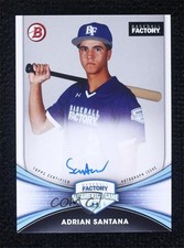 2023 Bowman Draft Under Armour All-America Game Adrian Santana #AA-ASA Auto 0a8d