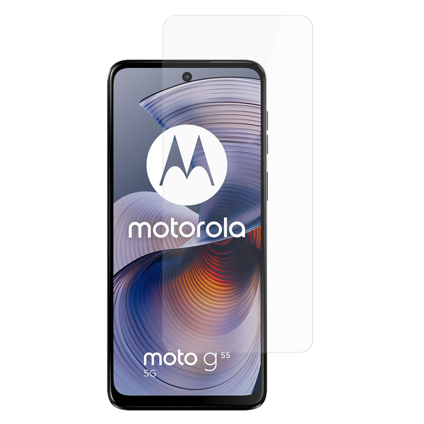 Panzerfolie Schutzglas Motorola Moto G55 Displayschutz - Cazy - Transparant-image
