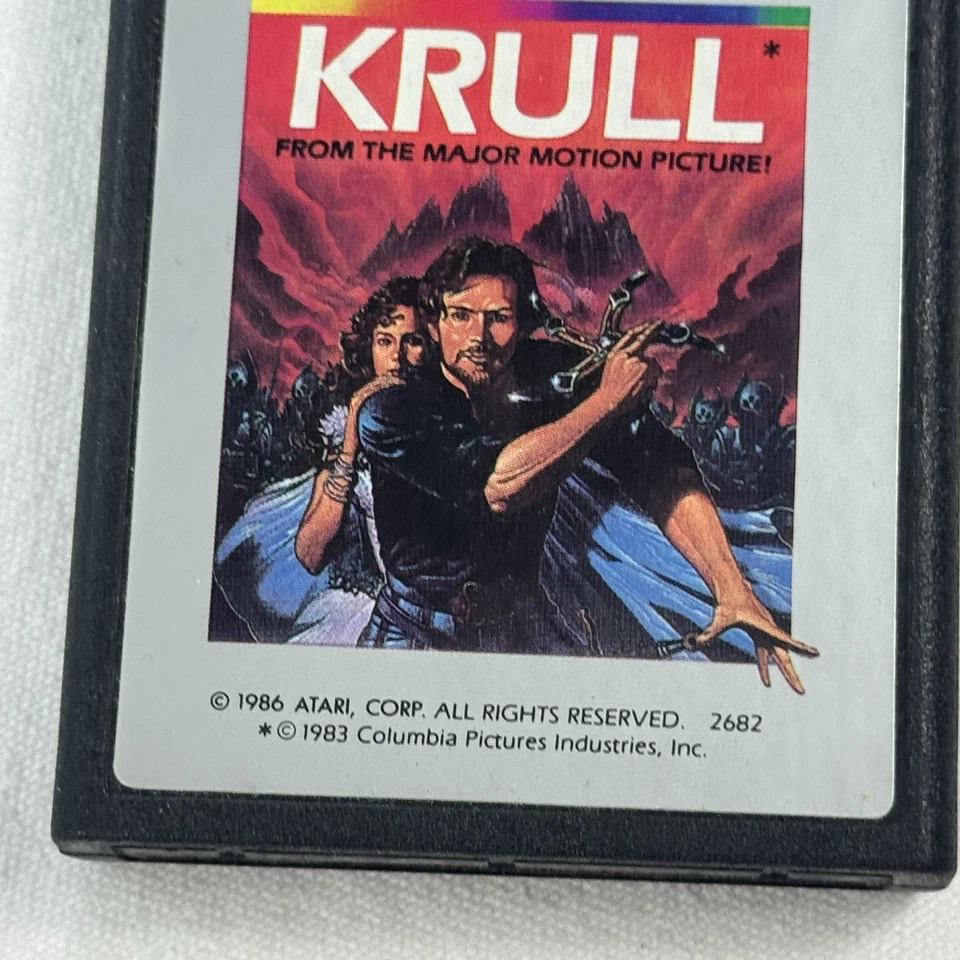 Atari 2600 Krull VCS 1986 Columbia Pictures Video Games Cartridge Only - Image 2 of 4
