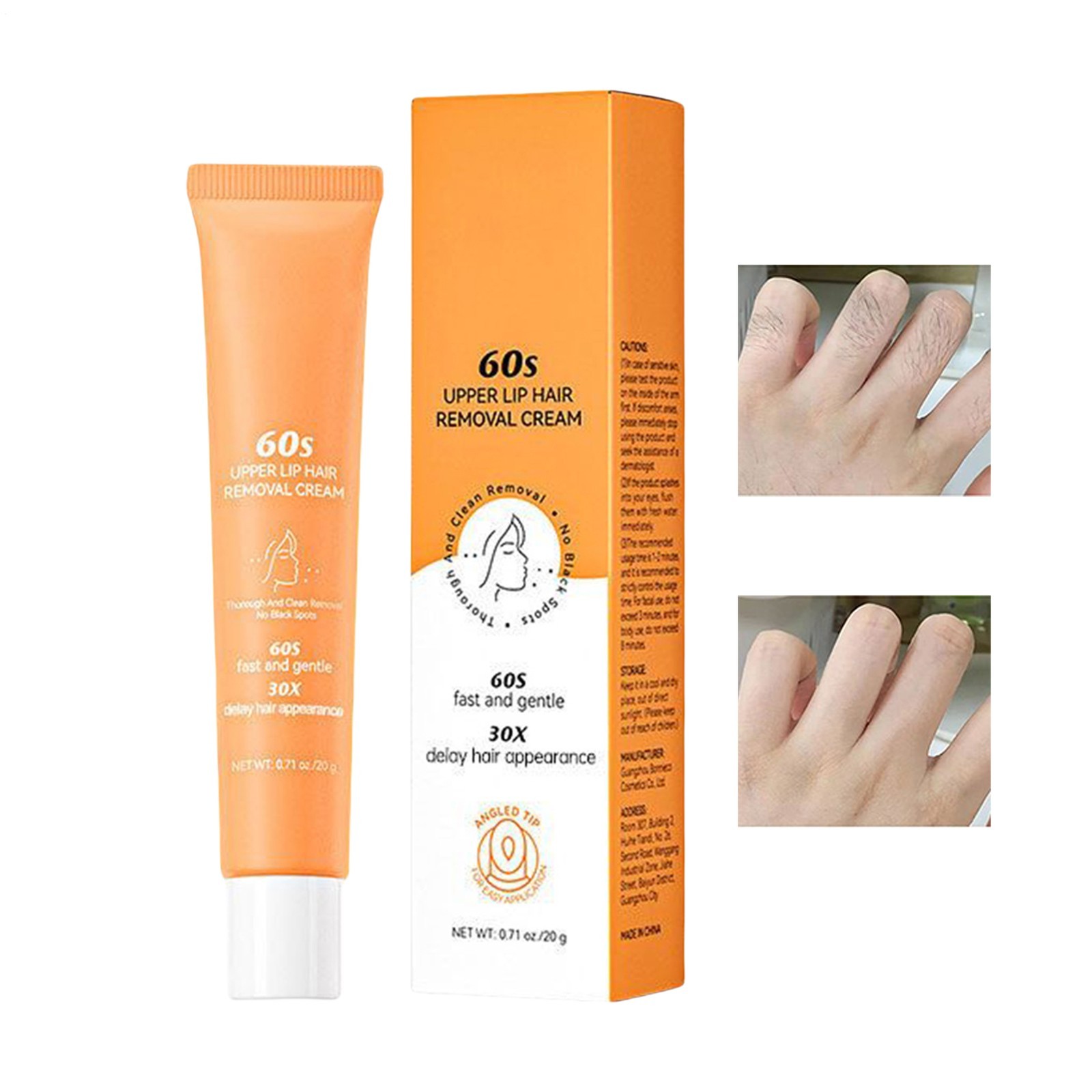 Facial Hair Removal For Women Painless Depilatory Cream For Smooth Skin