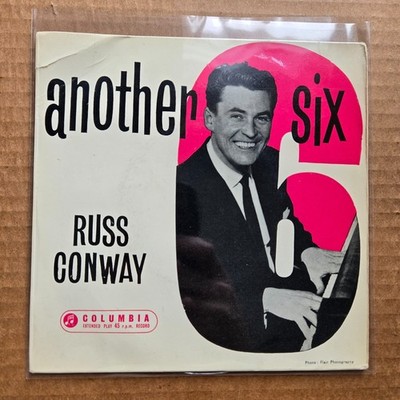 RUSS CONWAY Another Six 45 7'' Record POP RAGTIME UK IMPORT