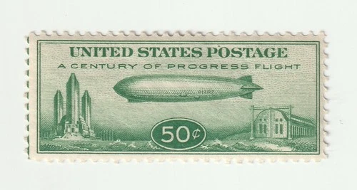 US Stamps, Collection , Air Post C18, Unused with hinge remnant, see scan