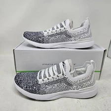 Athletic Propulsion Labs APL TechLoom Breeze White Midnight Shoes / Men's 7.5
