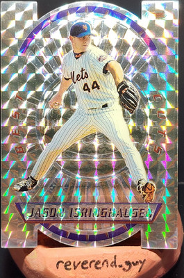Topps 1996 Bowman's Best Jason Isringhausen #2 Choice Chuck Atomic Refractor