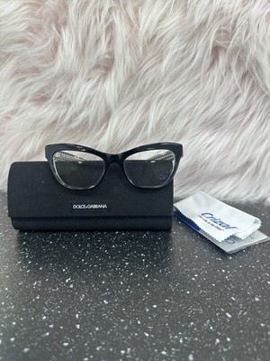 Dolce & Gabbana DG3253 3080 Womens Black  Eyeglasses Frames 49/17~140 Glasses